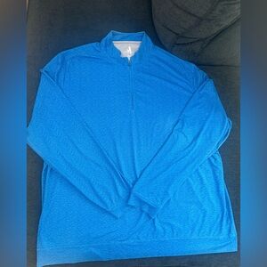 Johnnie O ⛳️ Mens Miltons 1/4 Zip Golf Pullover Pipeline Blue mens XXL
